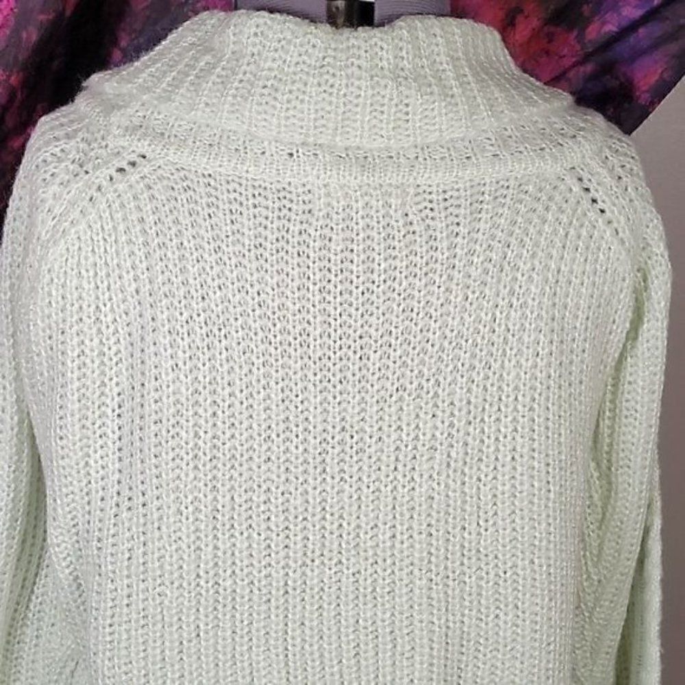 No Comment Textured Off-the-Shoulder Sweater Sz XL - Picture 6 of 13